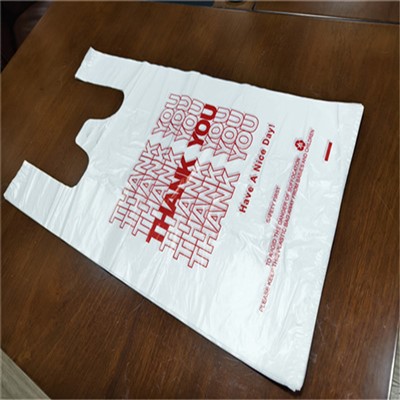 투명 플라스틱 티셔츠 쇼핑백